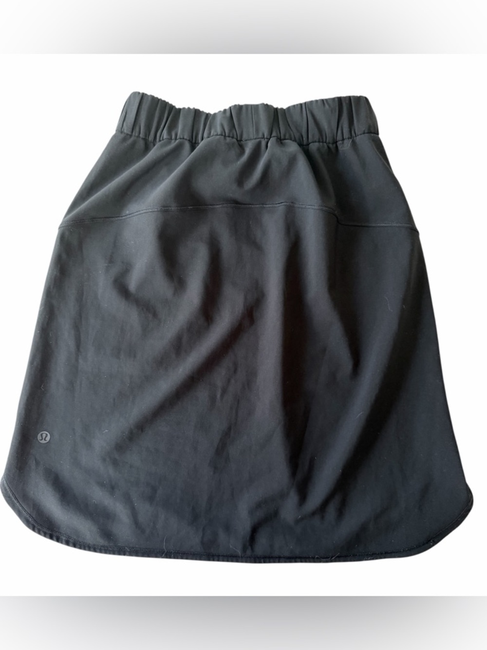 Lululemon Black Athletic Skirt Size 4 High Rise Drawstring Golf Performance - Picture 2 of 8